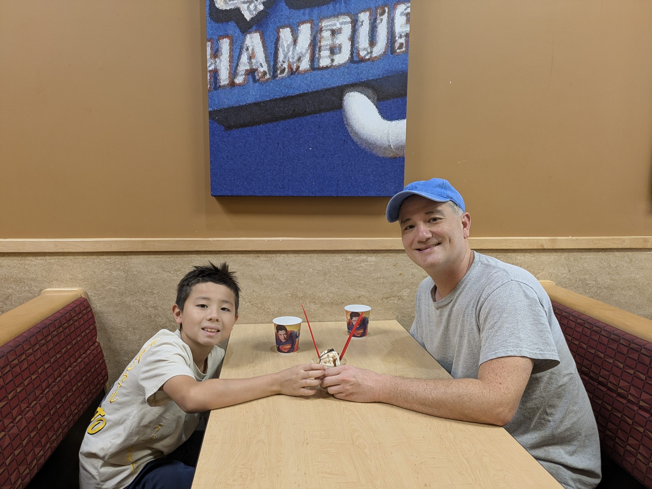 Sharing the calories but not the cost