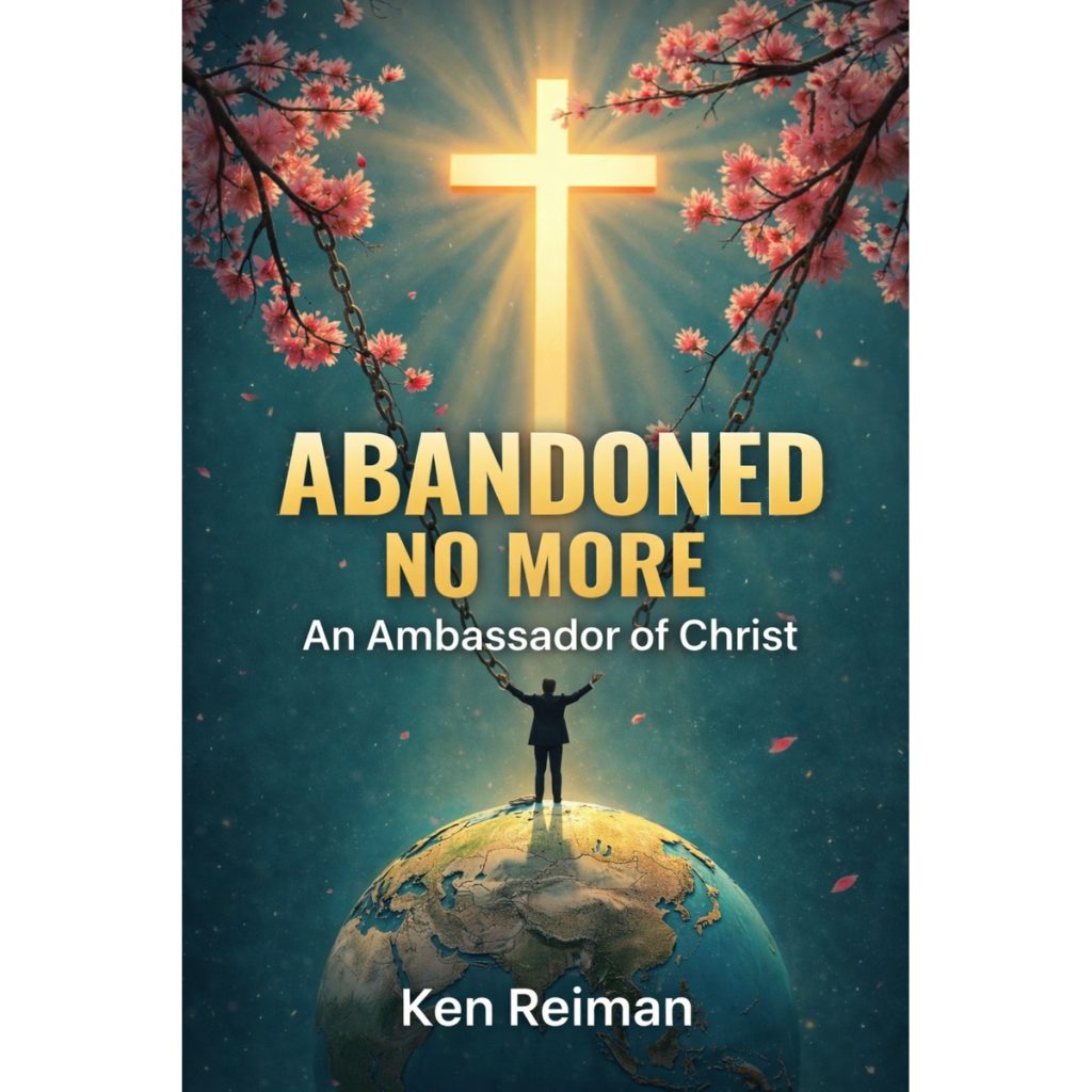 Book cover of Abandoned No More Christian faith memoir by Ken Reiman