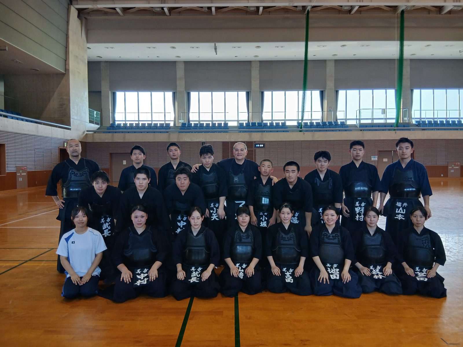 The Mikata High School Kendo Team